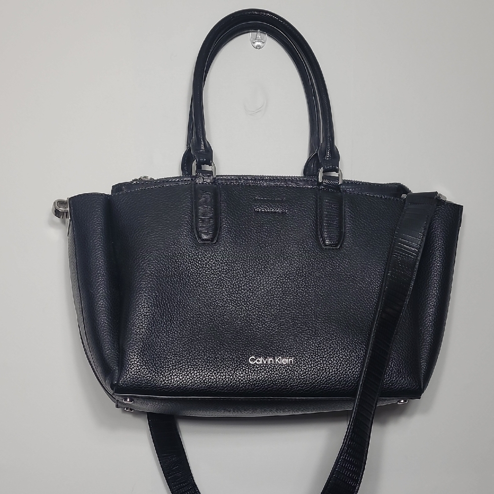 Calvin Klein Black Satchel Bag